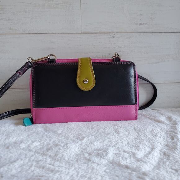 ili New York Smart Phone Crossbody Wallet Read Description - Picture 1 of 9
